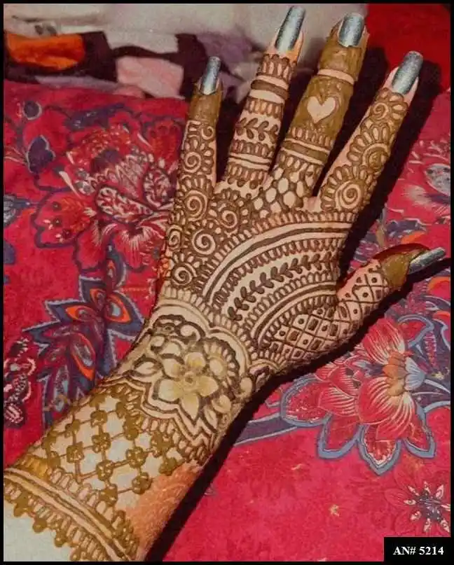 back side mehndi designs