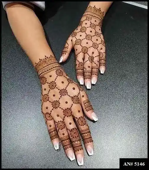 back side mehndi designs