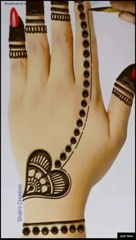back side mehndi designs