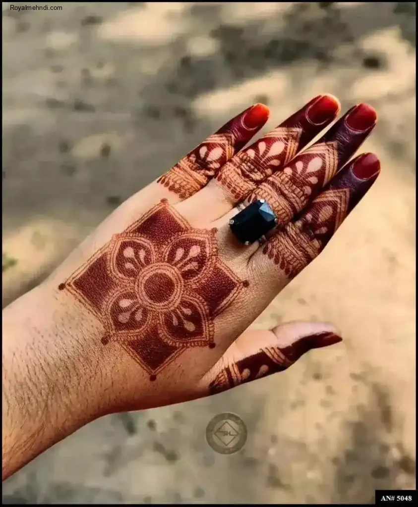 back side mehndi designs
