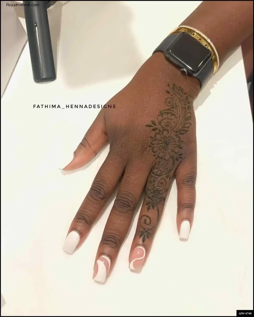 back side mehndi designs