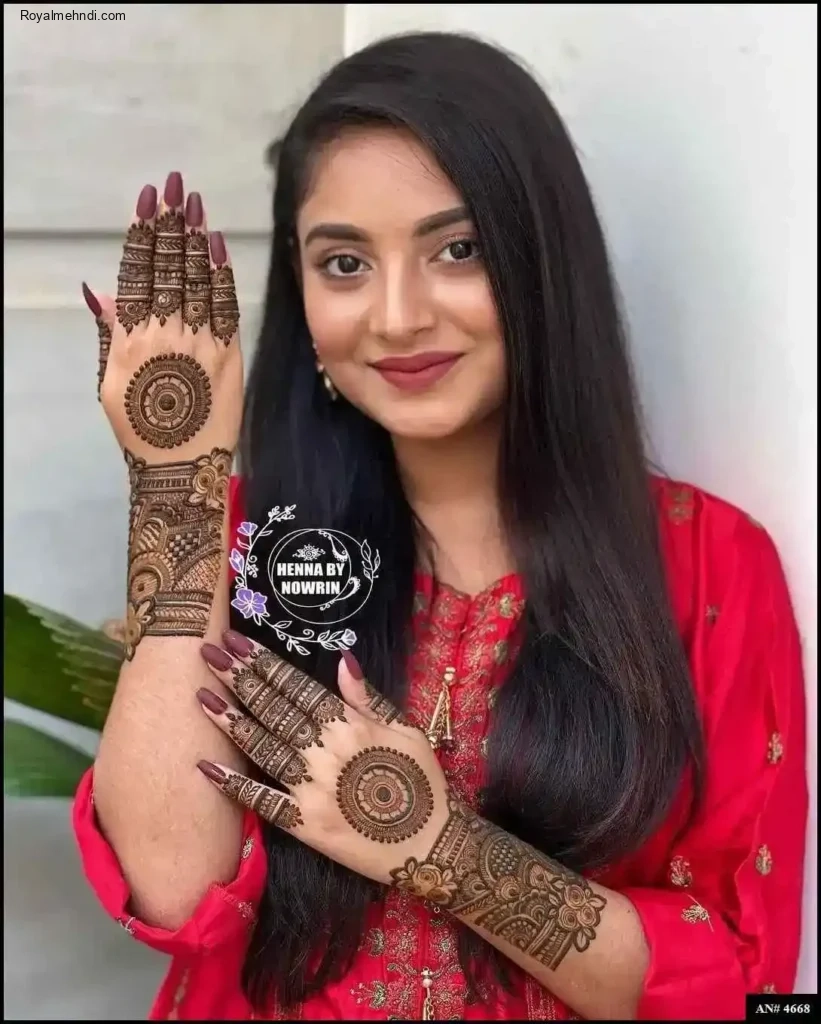 back side mehndi designs