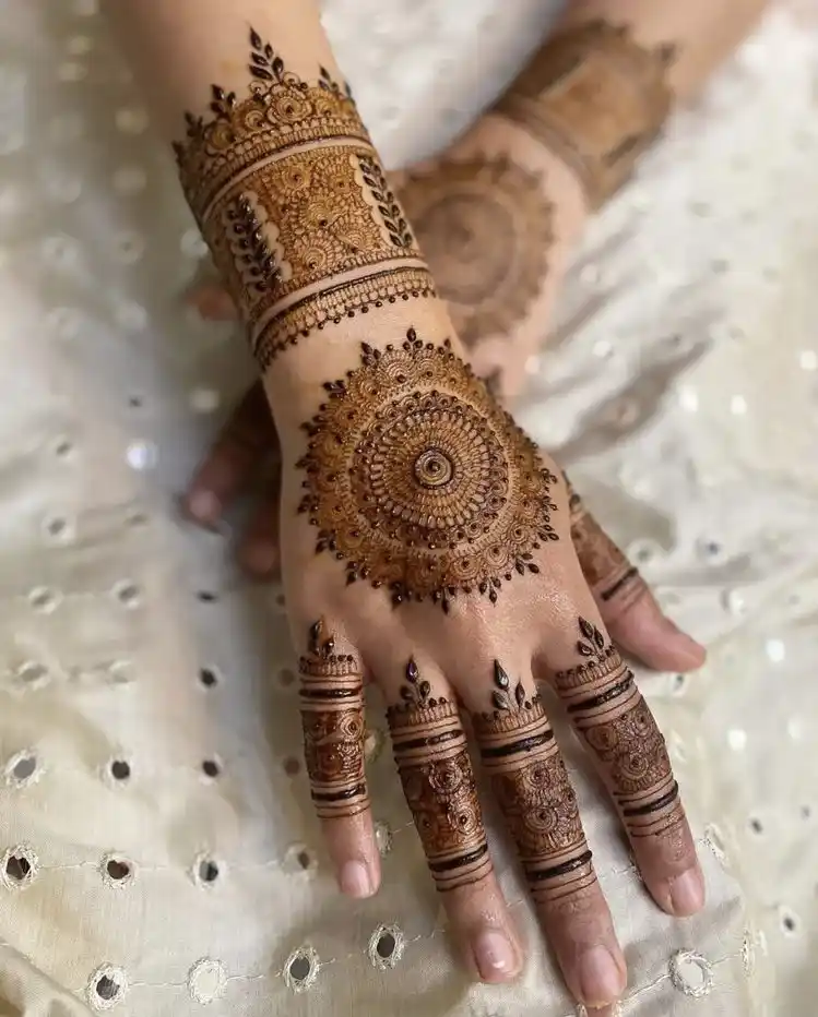 back side mehndi designs