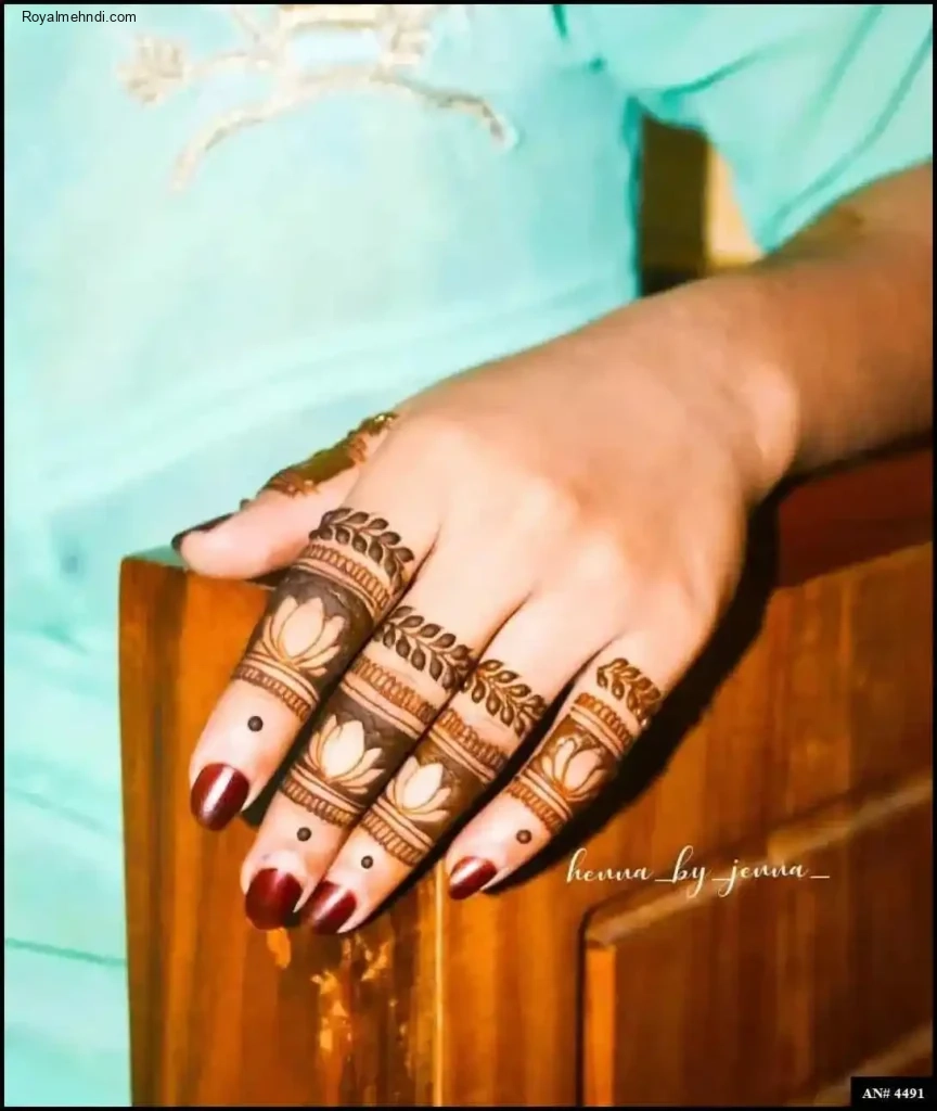back side mehndi designs