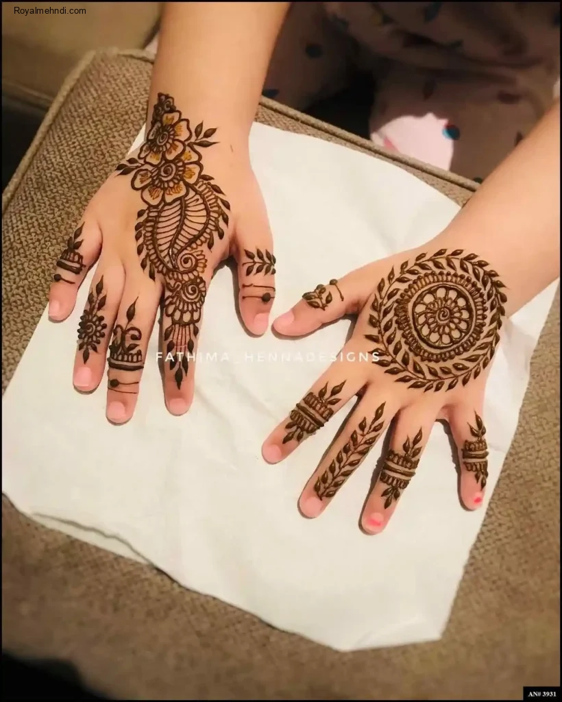 mehndi designs for girls