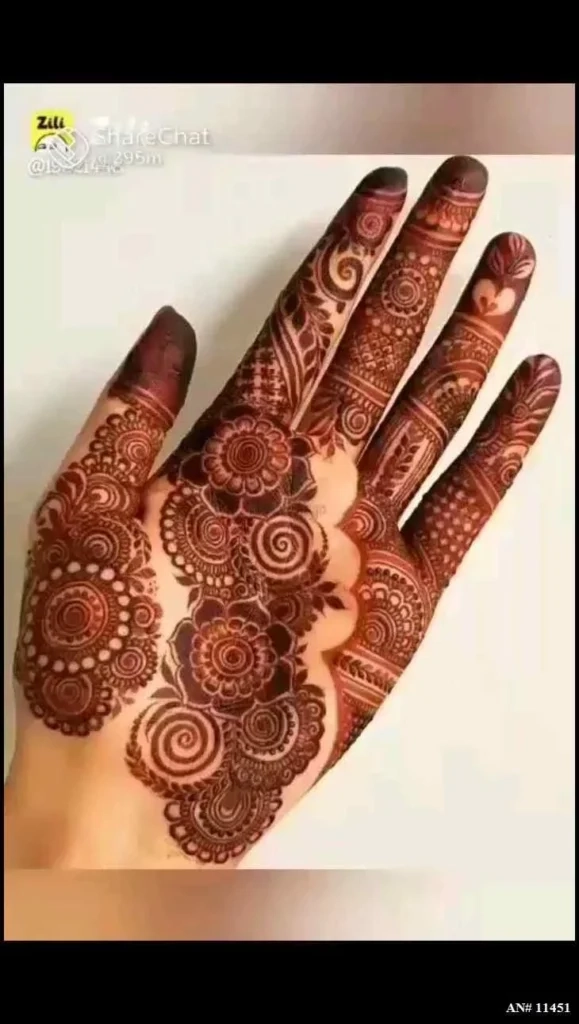 mehndi designs for girls