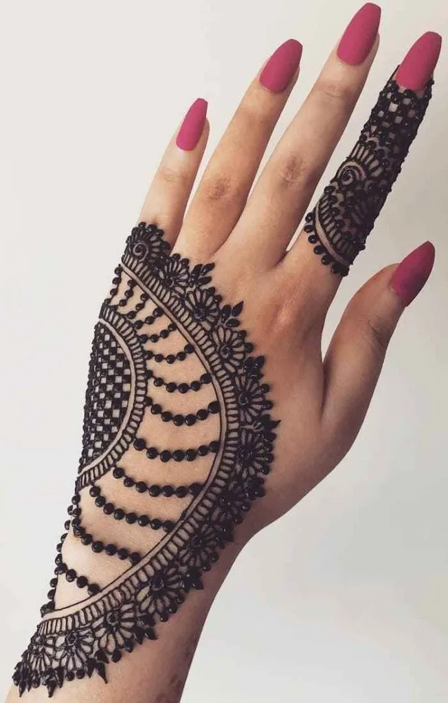 pakistani arabic mehndi design