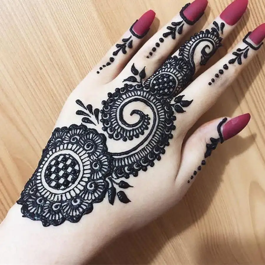pakistani arabic mehndi design
