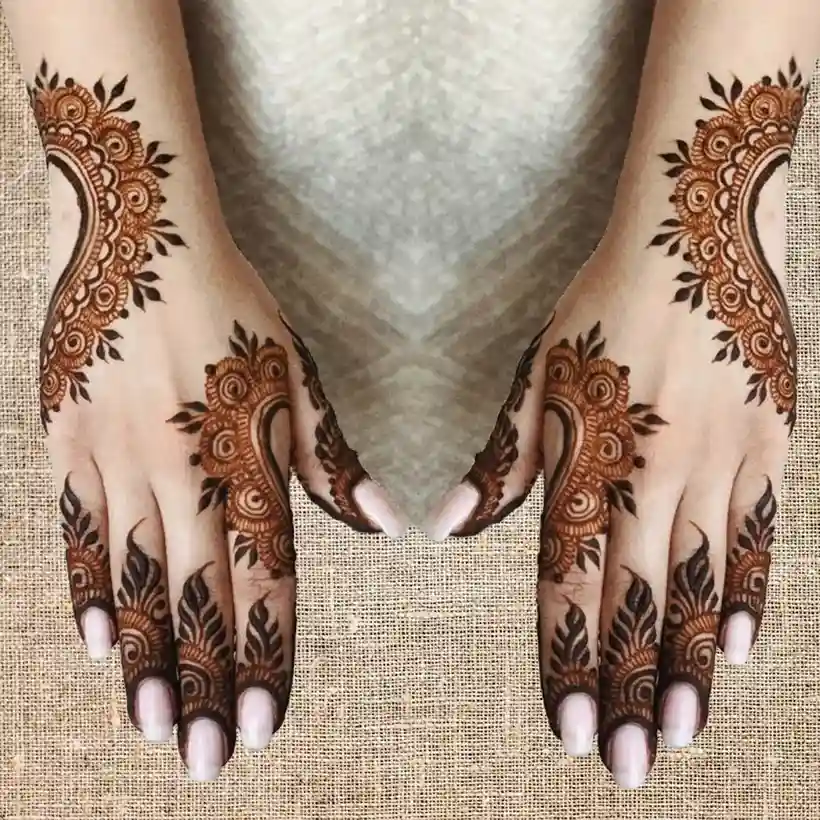 pakistani arabic mehndi design