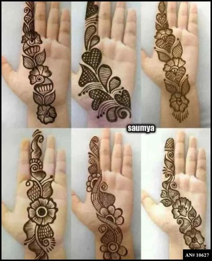 pakistani arabic mehndi design