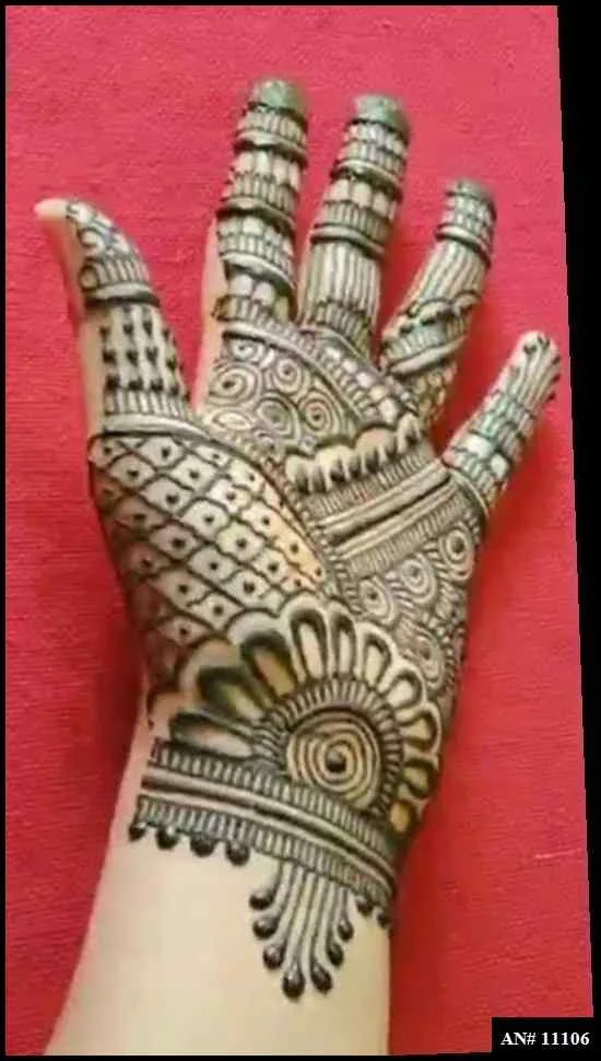 pakistani arabic mehndi design