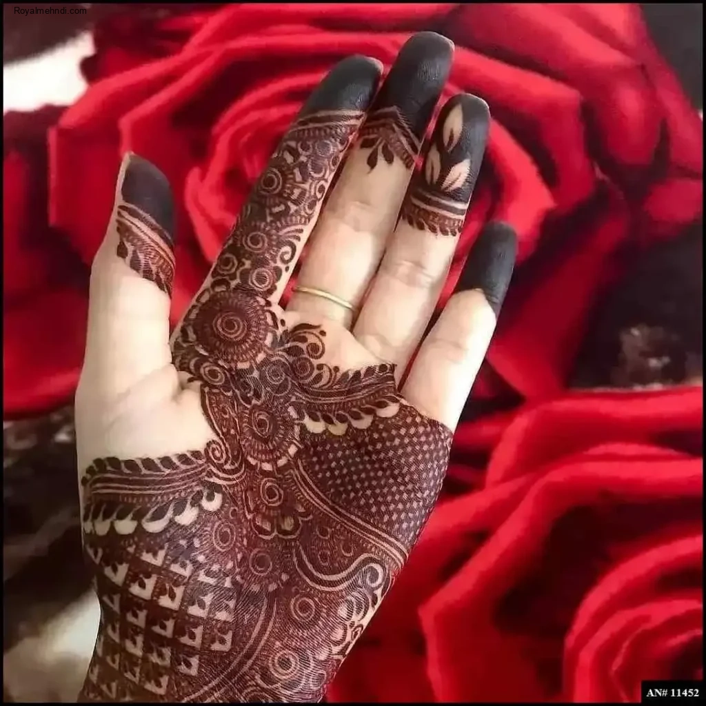 pakistani arabic mehndi design