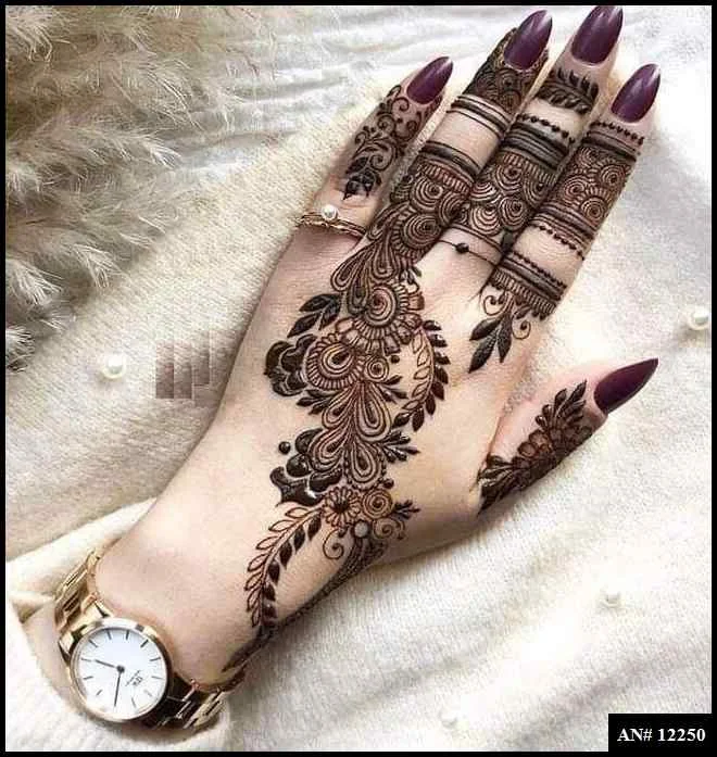 pakistani arabic mehndi design