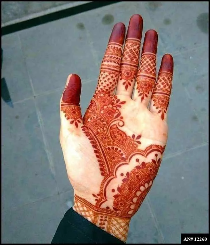 pakistani arabic mehndi design