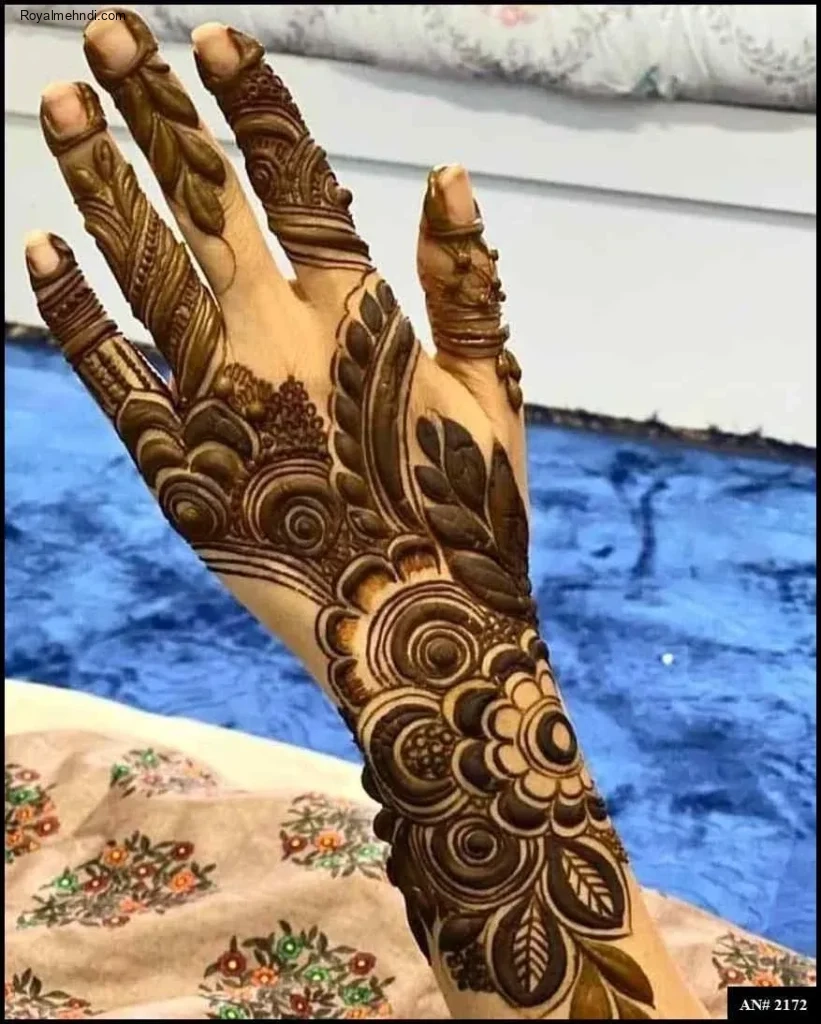 pakistani arabic mehndi design