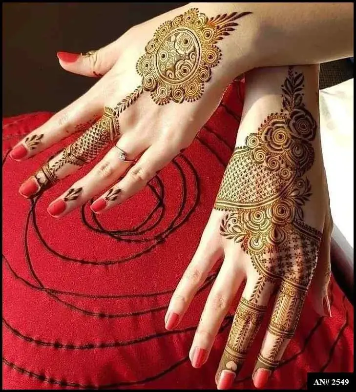 pakistani arabic mehndi design