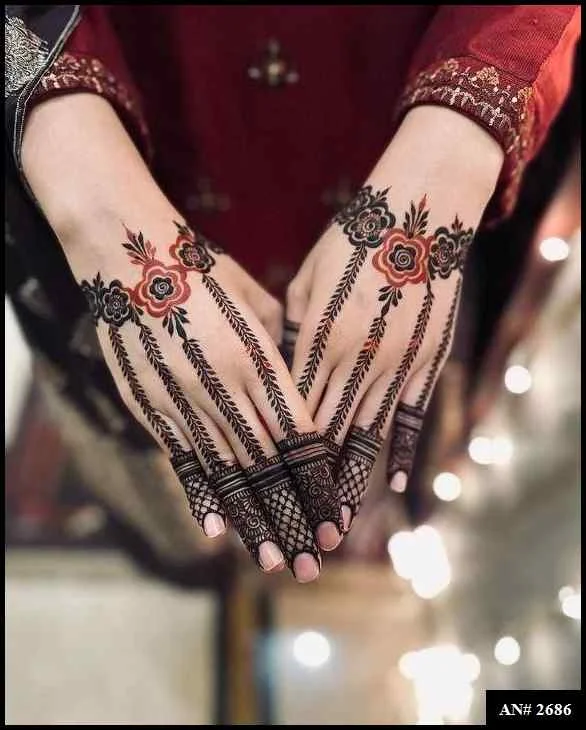 pakistani arabic mehndi design