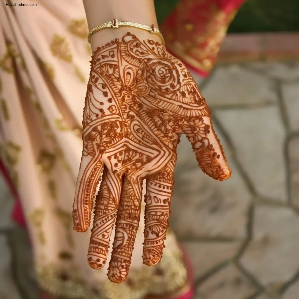 pakistani arabic mehndi design