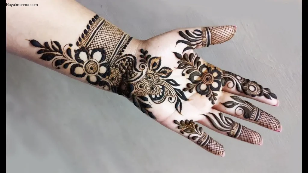 pakistani arabic mehndi design
