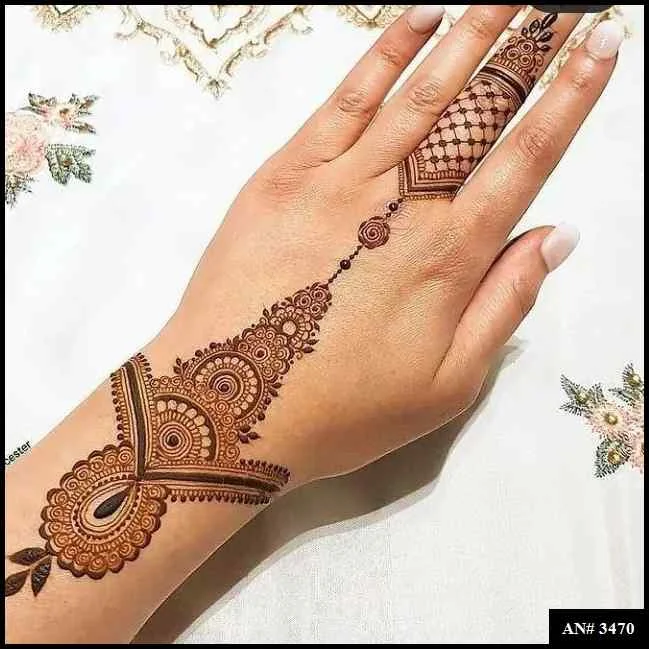 pakistani arabic mehndi design