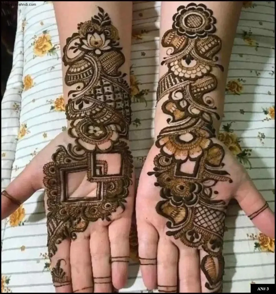 pakistani arabic mehndi design