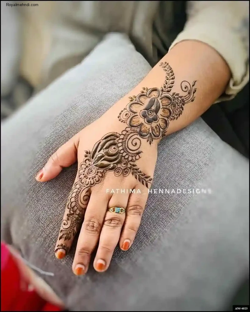 pakistani arabic mehndi design