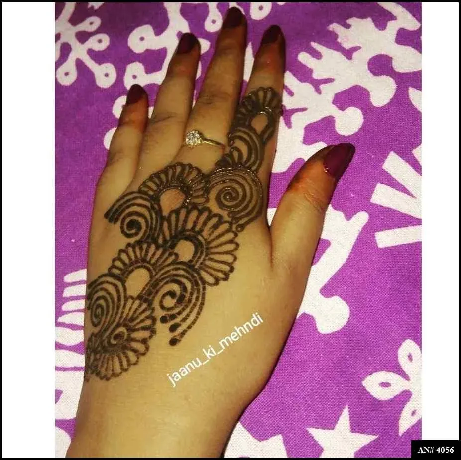 pakistani arabic mehndi design