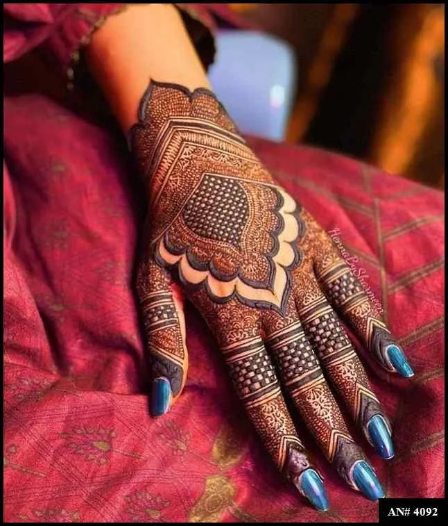 pakistani arabic mehndi design