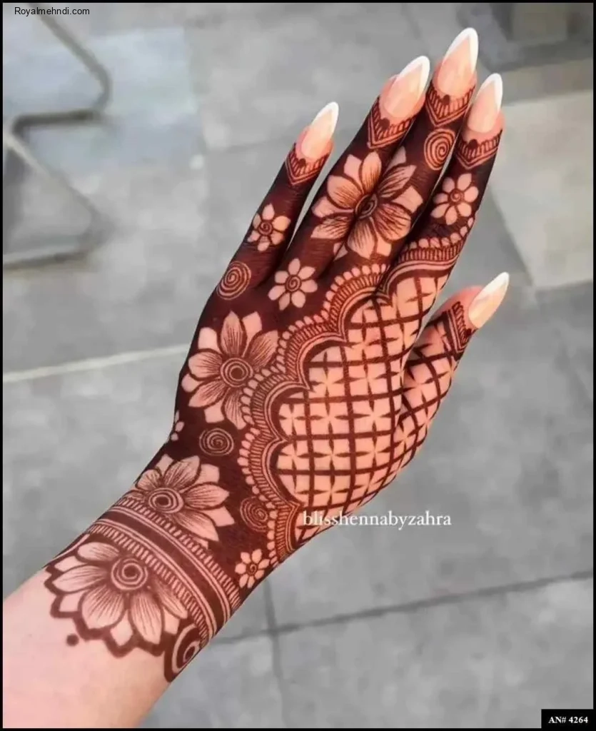 pakistani arabic mehndi design