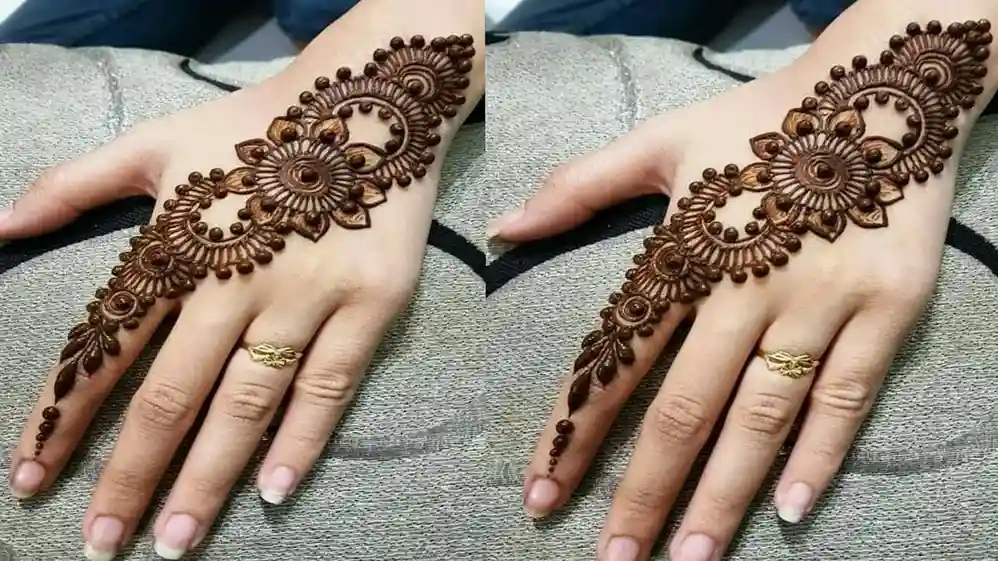 pakistani arabic mehndi design