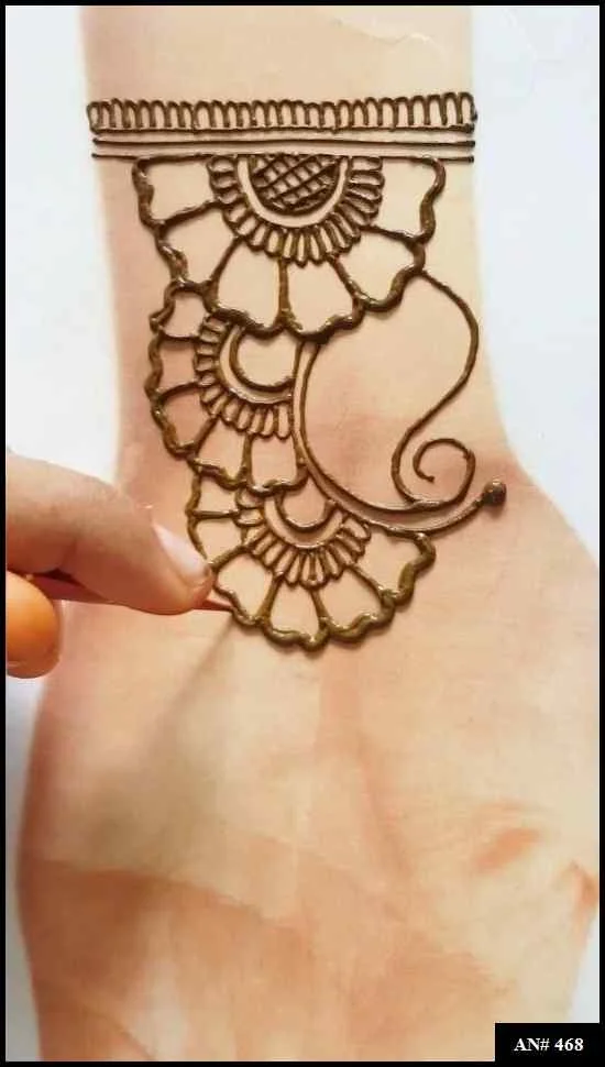 pakistani arabic mehndi design