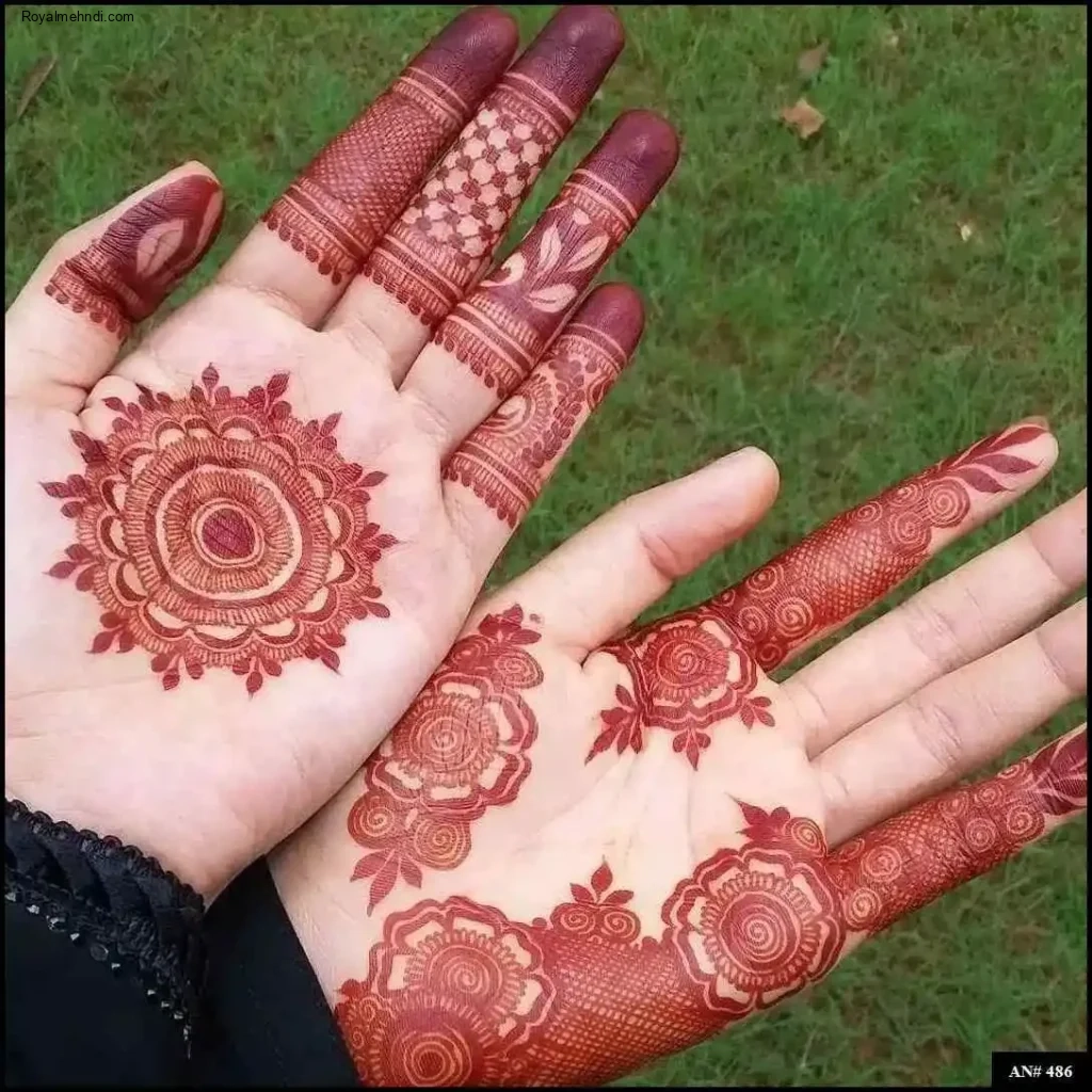 pakistani arabic mehndi design