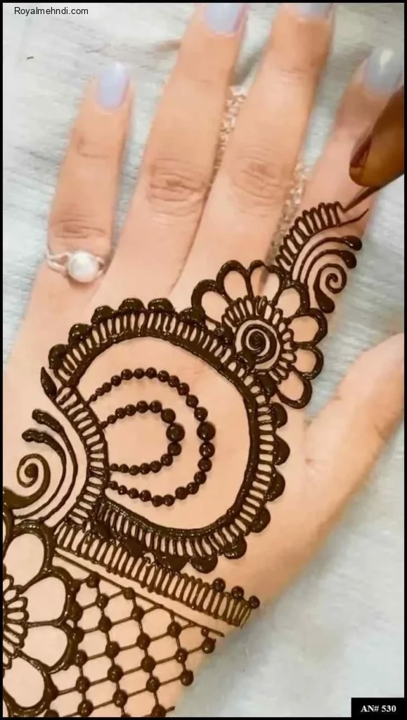 pakistani arabic mehndi design