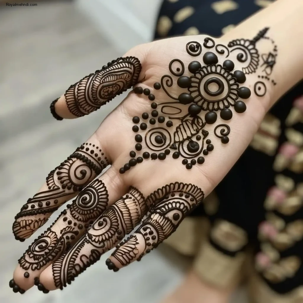 pakistani arabic mehndi design