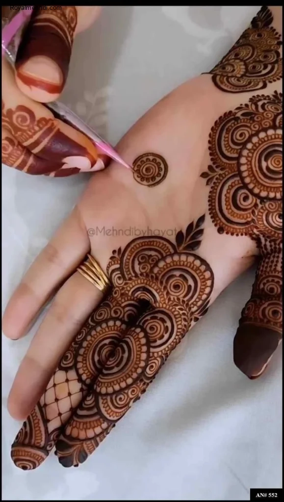 pakistani arabic mehndi design