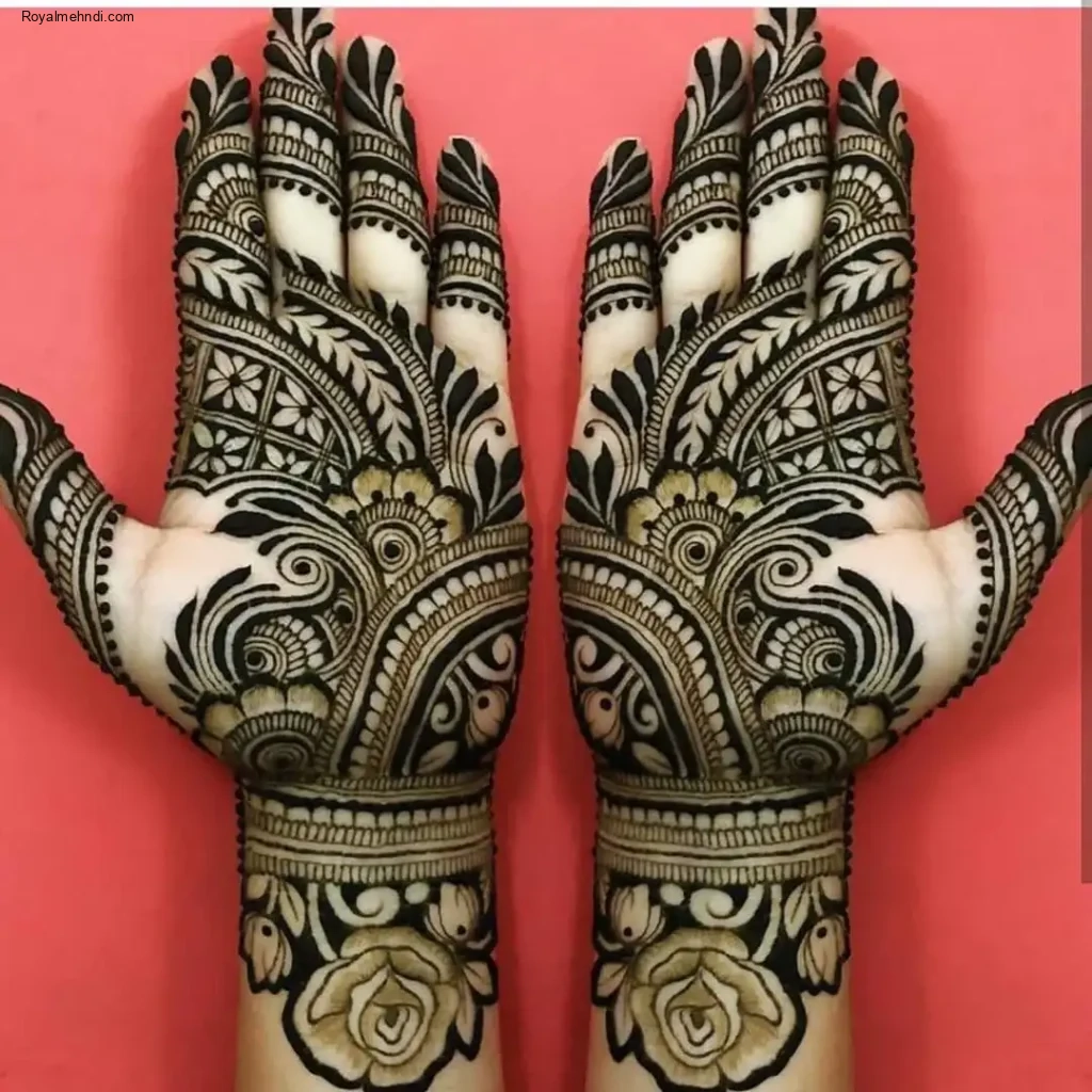 pakistani arabic mehndi design