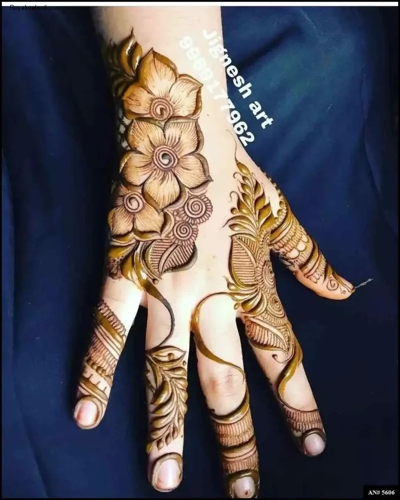 pakistani arabic mehndi design