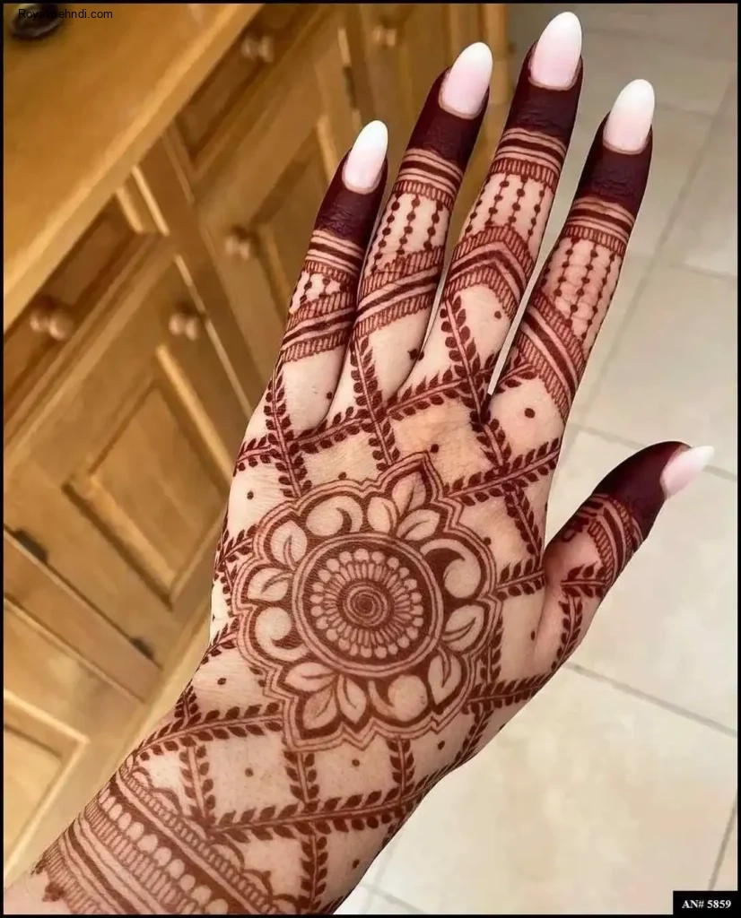 pakistani arabic mehndi design