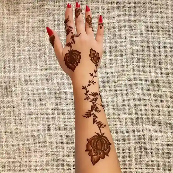 pakistani arabic mehndi design