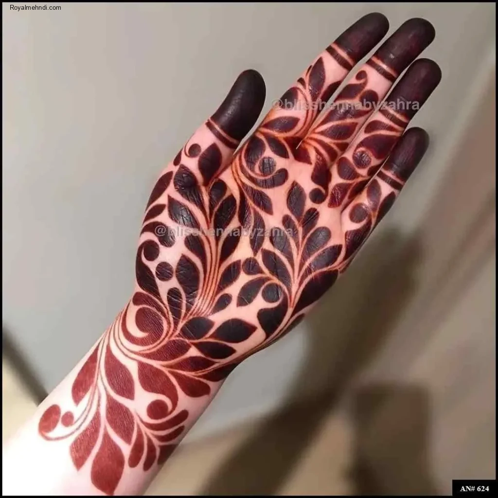 pakistani arabic mehndi design