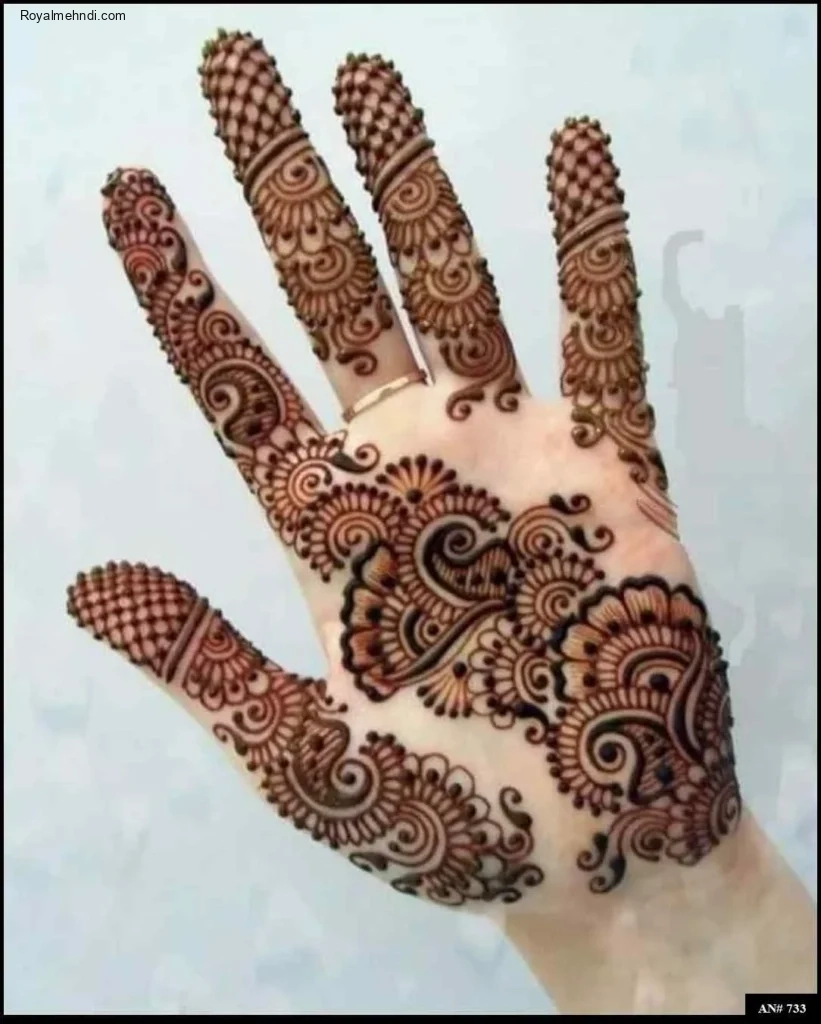 pakistani arabic mehndi design