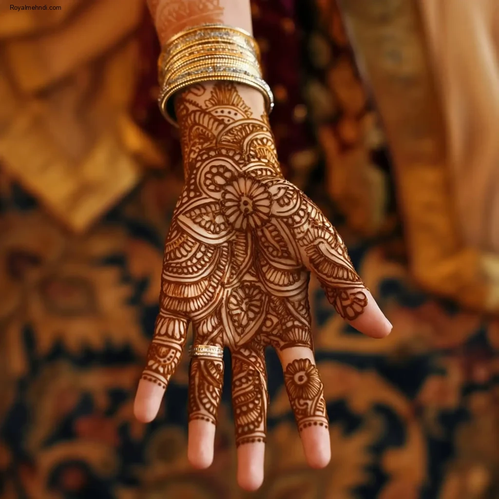 pakistani arabic mehndi design