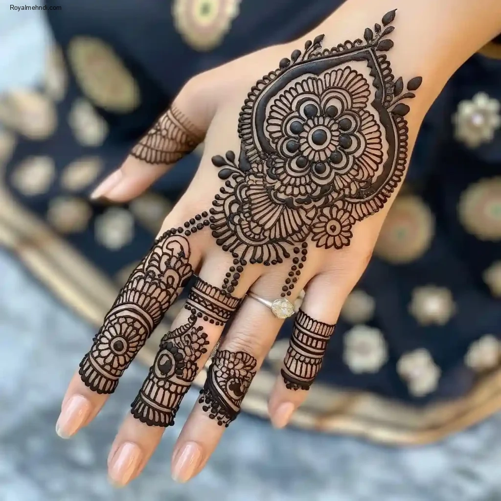 pakistani arabic mehndi design
