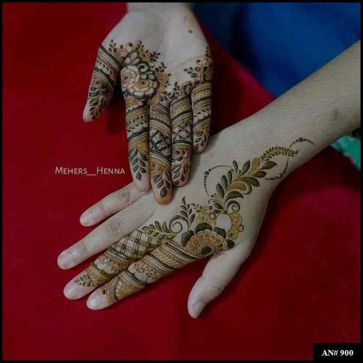 pakistani arabic mehndi design