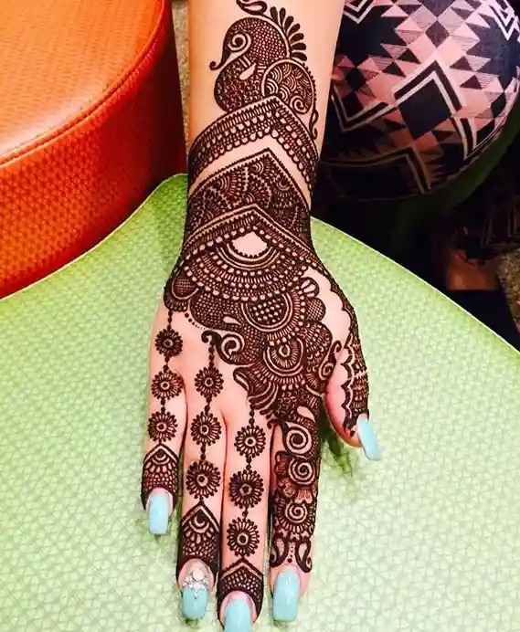 pakistani arabic mehndi design