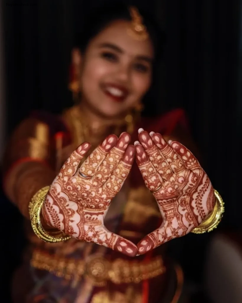 palm mehndi design