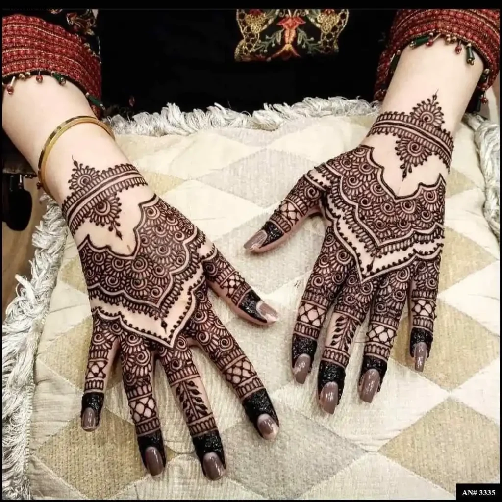 palm mehndi design