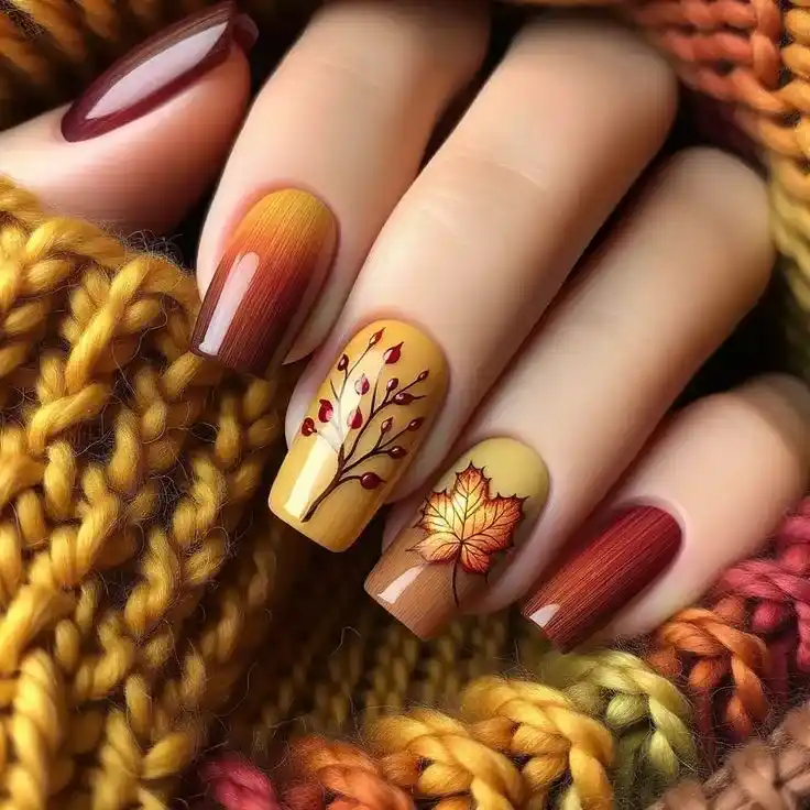 fall nail designs