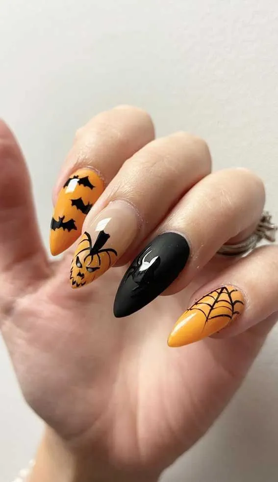 Halloween nail designs