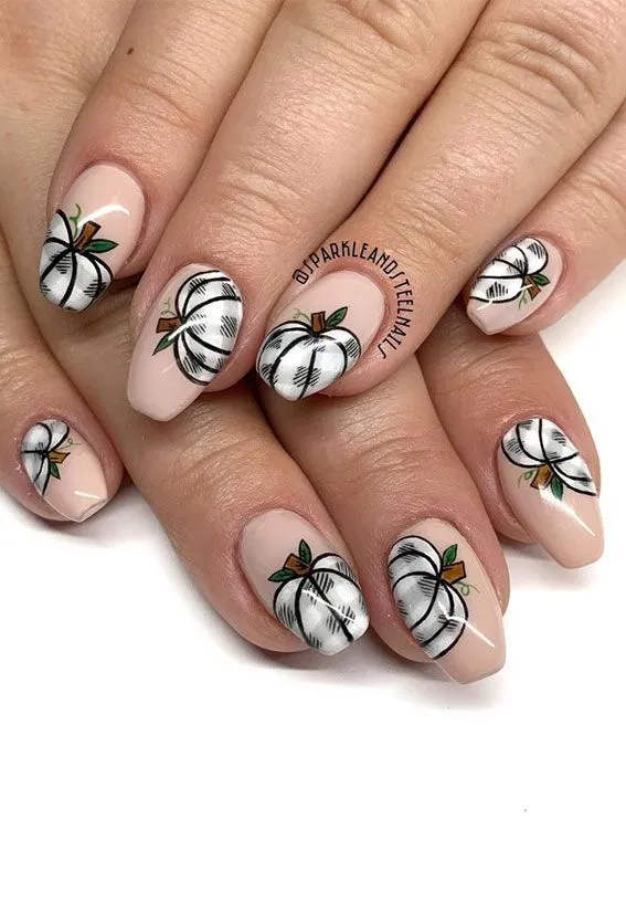 Halloween nail designs